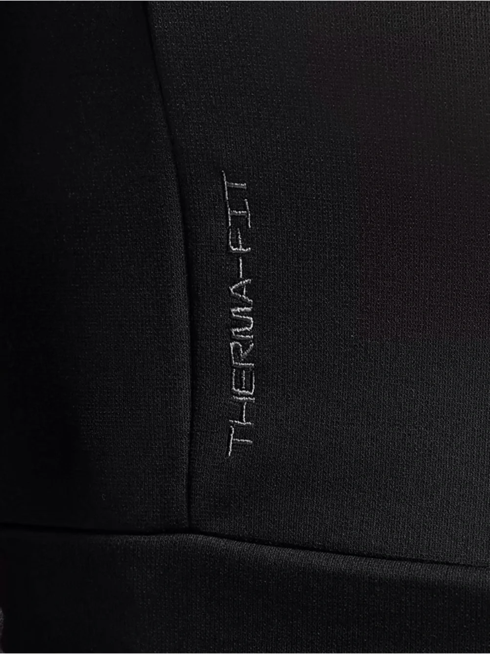 Nike Men’s Black Performance Pullover Hoodie with White Swoosh